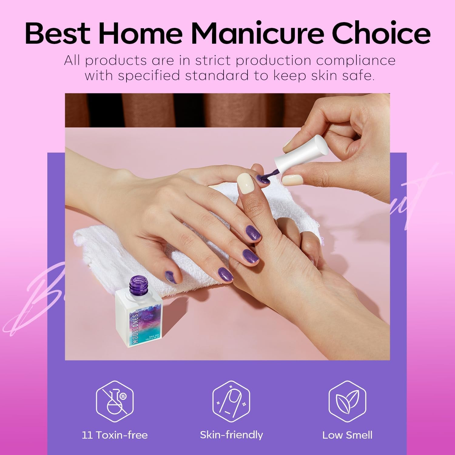Color Changing Gel Nail Polish, 6 Colors Orange Blue Purple Pink Neon Mood Temperature Change Gel Polish Set Soak off DIY Home Nail Art Gift